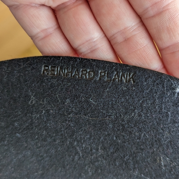 Reinard Plank Black with dye Wool Hat - Picture 4 of 4